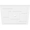 Ekena Millwork Knox Architectural Grade PVC Contemporary Ceiling Medallion, 40"OD x 3"ID x 14"C x 1"P CMP40KX-03000 - alternate 2